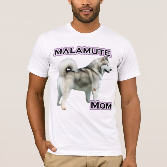 Alaskan Malamute Mom 4 T-Shirt (Front)