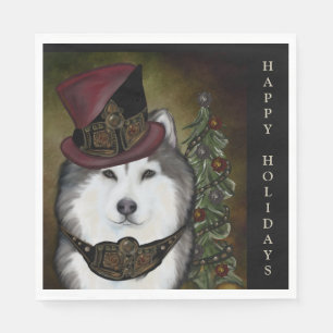 Alaskan Malamute            Napkins