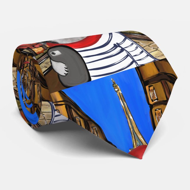 Alaskan Malamute Neck Tie (Rolled)