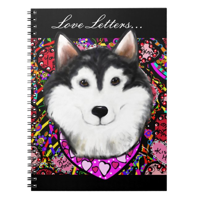 Alaskan Malamute Notebook (Front)