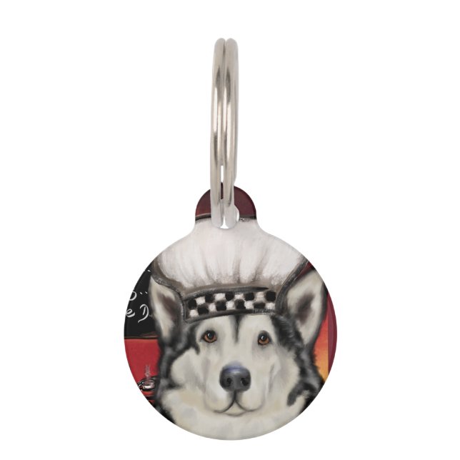 Alaskan Malamute         Pet ID Tag (Front)