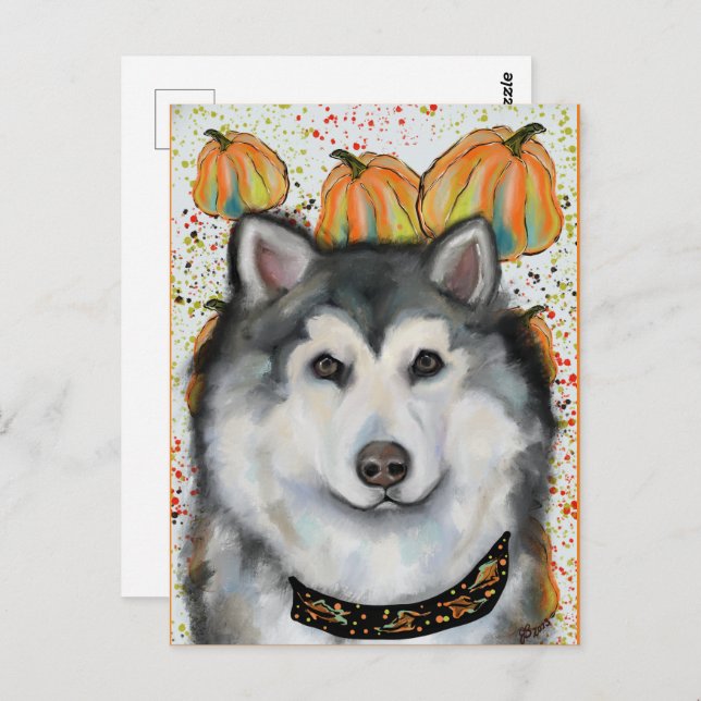 Alaskan Malamute                       Postcard (Front/Back)