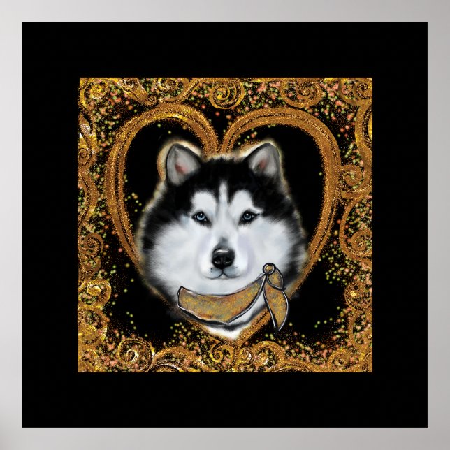 Alaskan Malamute            Poster (Front)