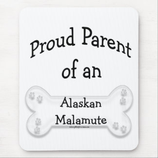 Alaskan Malamute Proud Parent Mouse Pad