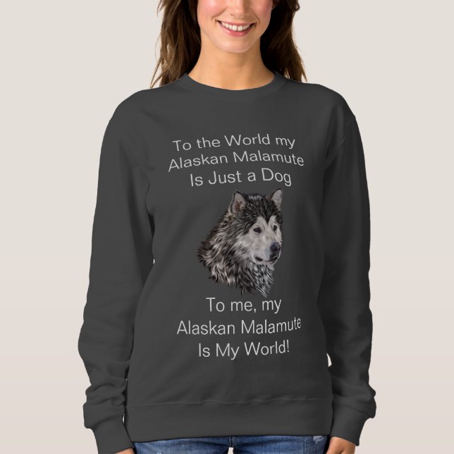 Alaskan Malamute Sweatshirt (Front)