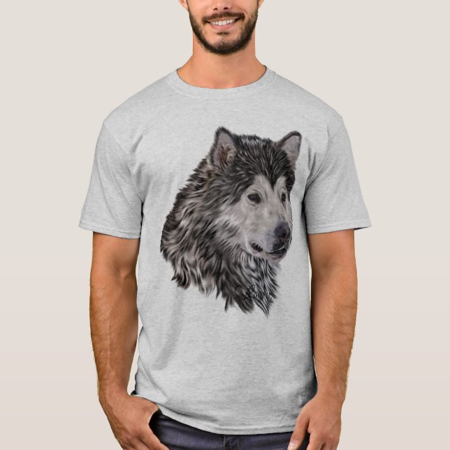 Alaskan Malamute T-Shirt (Front)