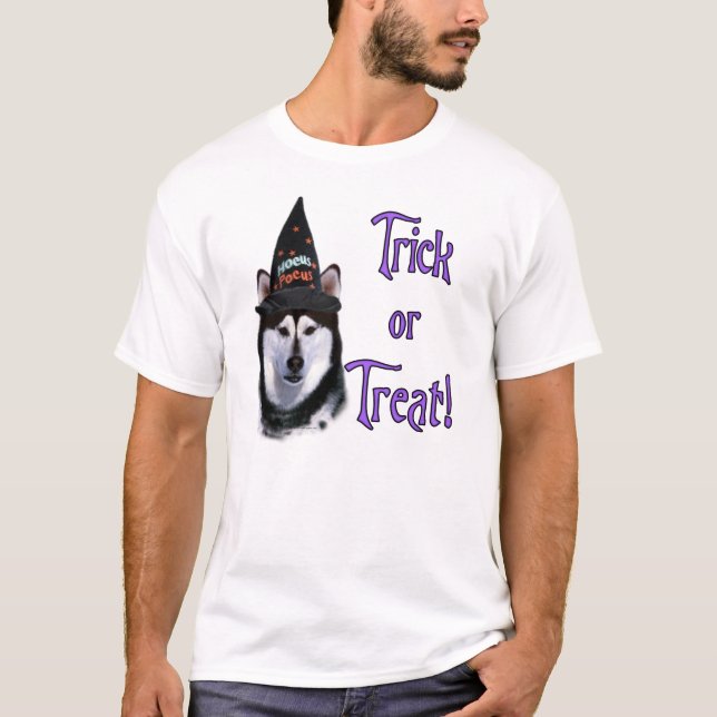 Alaskan Malamute Trick T-Shirt (Front)