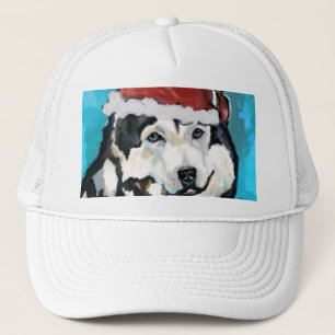 Alaskan Malamute Trucker Hat