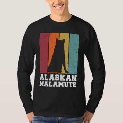 Alaskan Malamute Vintage T-Shirt