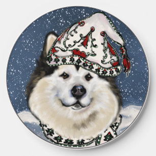 ALASKAN MALAMUTE  WIRELESS CHARGER 