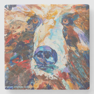 Alaskan marble coaster "In the Bear's Gaze"
