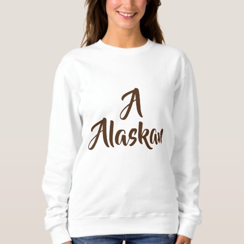 Alaskan Monogram  Sweatshirt