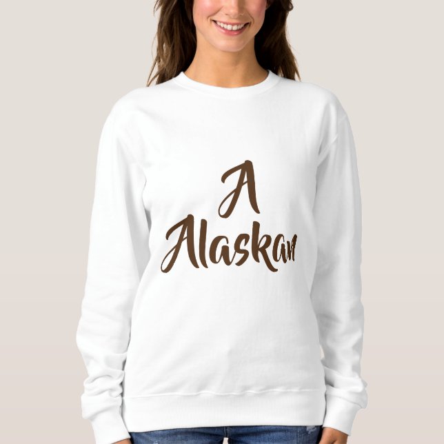 Alaskan Monogram  Sweatshirt (Front)