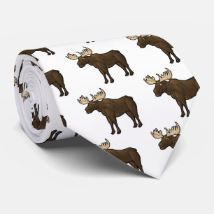 Alaskan Moose Neck Tie