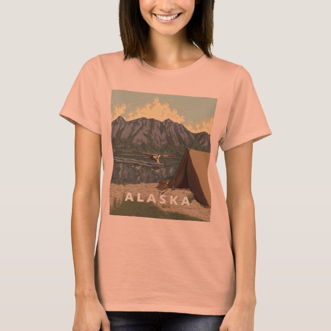 Alaskan Mountain Adventure T-Shirt (Front)
