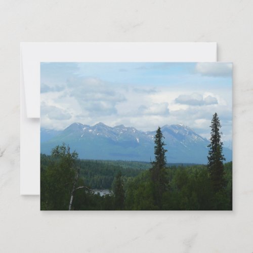 Alaskan Mountain Range Panoramic Photography