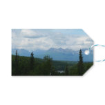 Alaskan Mountain Range Panoramic Photography Gift Tags