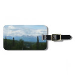 Alaskan Mountain Range Panoramic Photography Luggage Tag