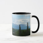 Alaskan Mountain Range Panoramic Photography Mug