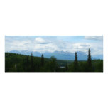 Alaskan Mountain Range Panoramic Photography Photo Print