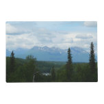 Alaskan Mountain Range Panoramic Photography Placemat