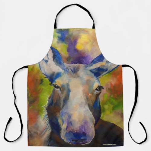 Alaskan Mr Moosey Moose BBQ Apron