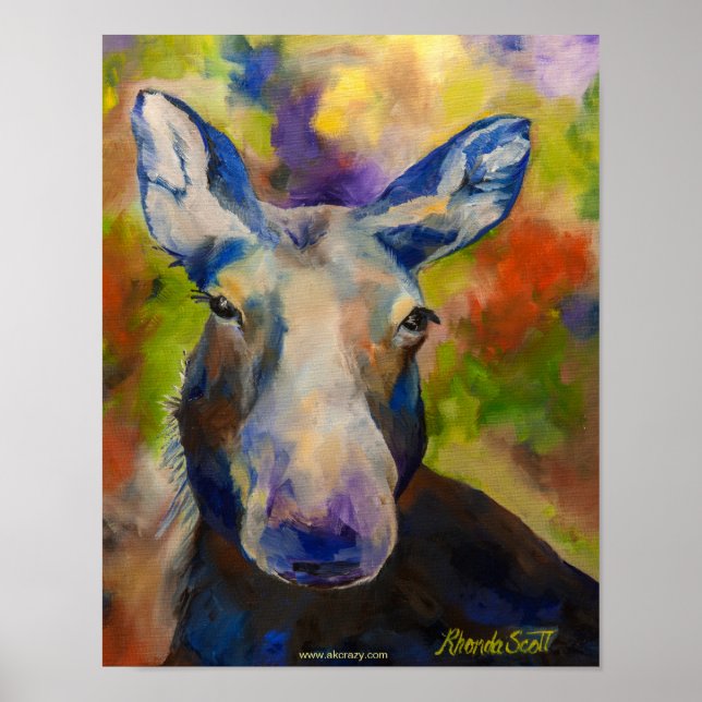 Alaskan Mr. Moosey Moose Poster (Front)