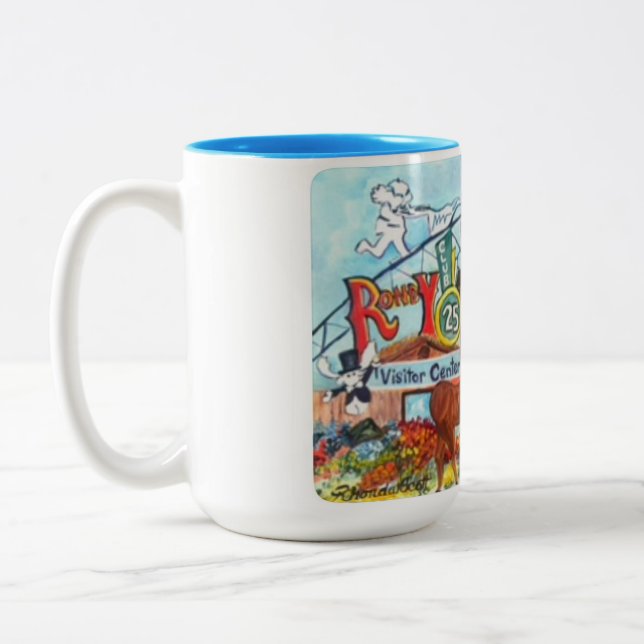 Alaskan Mushing "Under the Arch" icon mug (Left)