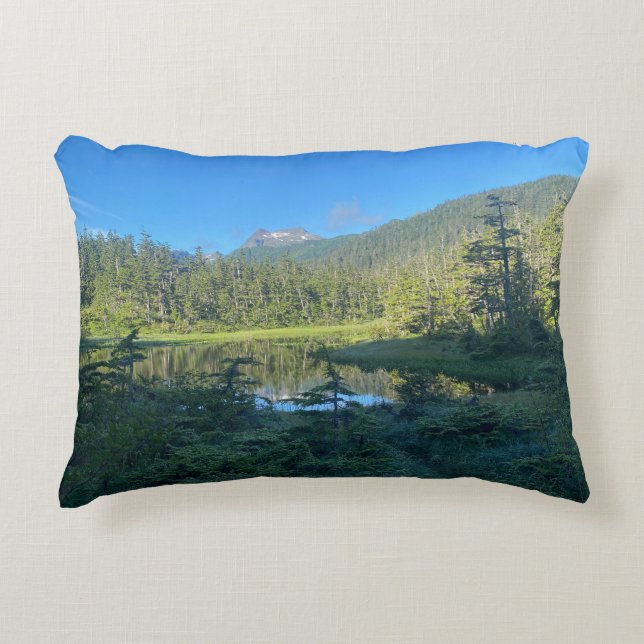 Alaskan Nature Hike Pillow (Front)