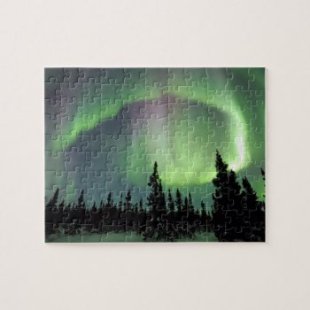 Alaskan Nights Jigsaw Puzzle by thecoveredbridge at Zazzle