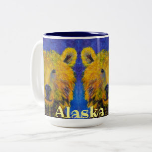 Alaskan PeekaBear 15oz Coffee Mug