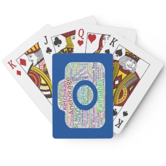Alaskan playing cards