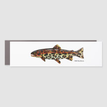 Alaskan Rainbow Trout Bumper Sticker