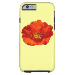Alaskan Red Poppy Colorful Flower Tough iPhone 6 Case