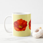 Alaskan Red Poppy Colorful Flower Coffee Mug