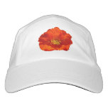 Alaskan Red Poppy Colorful Flower Hat