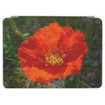 Alaskan Red Poppy Colorful Flower iPad Air Cover
