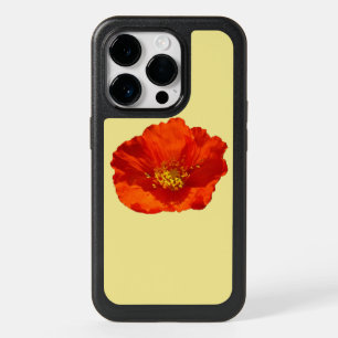 Alaskan Red Poppy Colorful Flower OtterBox iPhone 14 Pro Case