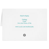 Alaskan Sea Maid with Sea Creatures Cards (Back Horizontal)