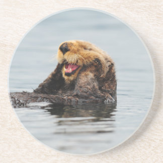 Alaskan Sea Otter Drink Coaster
