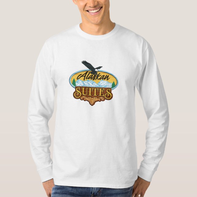 Alaskan Suites men's long sleeved t-shirt (Front)