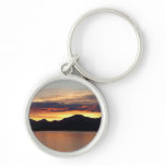 Alaskan Sunset I Beautiful Alaska Photography Keychain