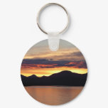 Alaskan Sunset I Beautiful Alaska Photography Keychain