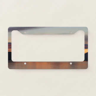 Alaskan Sunset I Beautiful Alaska Photography License Plate Frame
