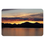 Alaskan Sunset I Beautiful Alaska Photography Magnet