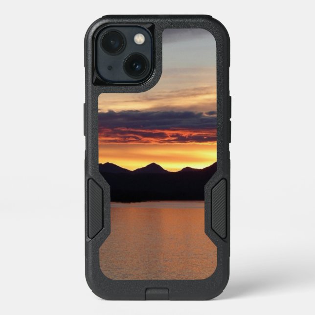 Alaskan Sunset I Beautiful Alaska Photography Otterbox iPhone Case (Back)