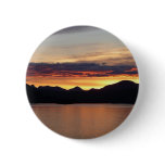 Alaskan Sunset I Beautiful Alaska Photography Pinback Button