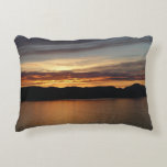 Alaskan Sunset II Beautiful Alaska Photography Accent Pillow