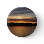 Alaskan Sunset II Beautiful Alaska Photography Button