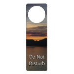 Alaskan Sunset II Beautiful Alaska Photography Door Hanger